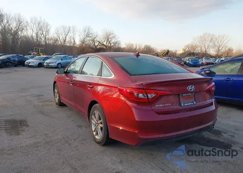 2016 Hyundai Sonata Se z USA, uszkodzony, nr VIN 5NPE24AF4GH303189